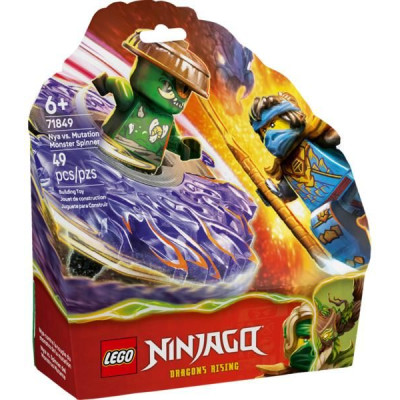 LEGO Ninjago - Nya vs. spinner zmutované příšery