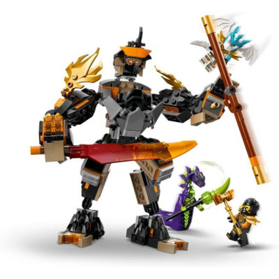 LEGO Ninjago - Coleův expediční robot a dračí Zane