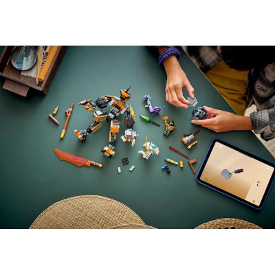 LEGO Ninjago - Coleův expediční robot a dračí Zane