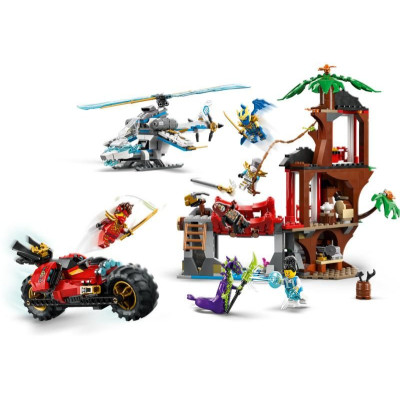 LEGO Ninjago - Souboj nindža vozidel a domek na stromě
