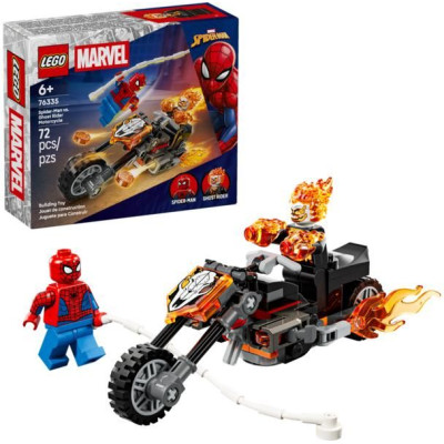LEGO Marvel - Spider-Man vs. Ghost Rider na motorce