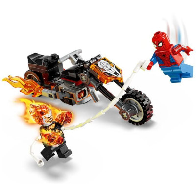 LEGO Marvel - Spider-Man vs. Ghost Rider na motorce