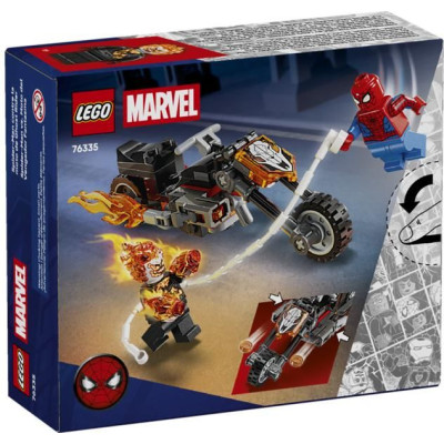 LEGO Marvel - Spider-Man vs. Ghost Rider na motorce