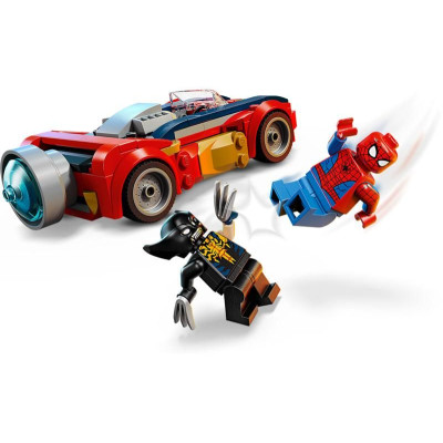 LEGO Marvel - Spider-Man a auto vs. venomizovaný Wolverine