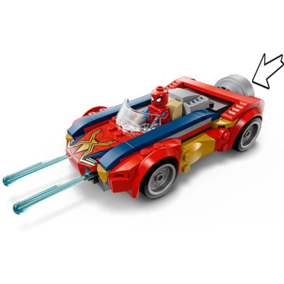 LEGO Marvel - Spider-Man a auto vs. venomizovaný Wolverine