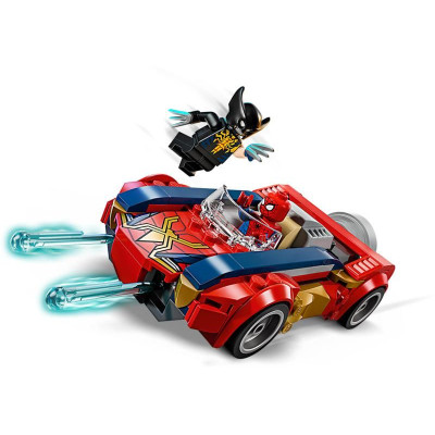 LEGO Marvel - Spider-Man a auto vs. venomizovaný Wolverine