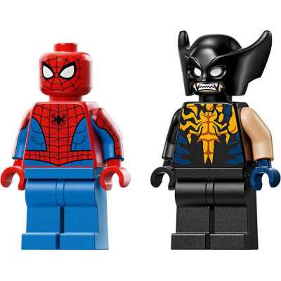 LEGO Marvel - Spider-Man a auto vs. venomizovaný Wolverine