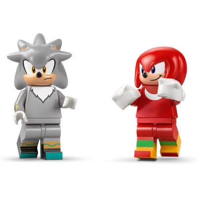 LEGO Sonic the Hedgehog - Silver a jeho auto vs. Knuckles a jeho monster truck