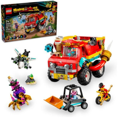 LEGO Monkie Kid - Výkonná dodávka týmu Monkie Kida