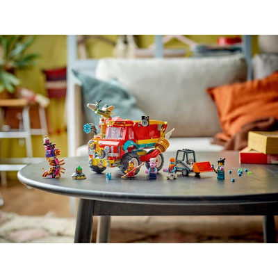 LEGO Monkie Kid - Výkonná dodávka týmu Monkie Kida