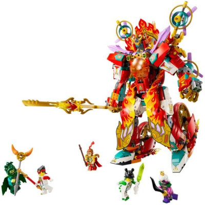 LEGO Monkie Kid - Nezhův kruh ohnivého robota