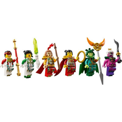 LEGO Monkie Kid - Nezhův kruh ohnivého robota