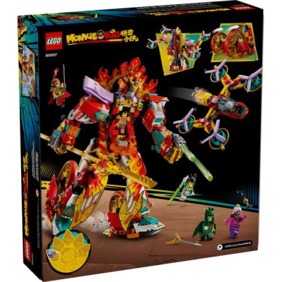 LEGO Monkie Kid - Nezhův kruh ohnivého robota