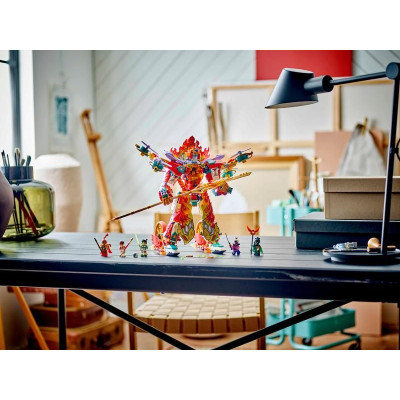 LEGO Monkie Kid - Nezhův kruh ohnivého robota