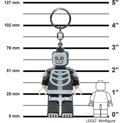 LEGO svítící klíčenka - Classic Kostlivec
