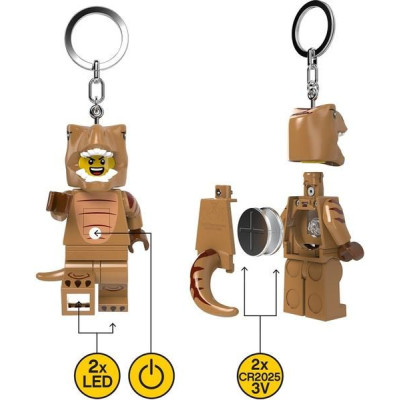 LEGO svítící klíčenka - T-Rex