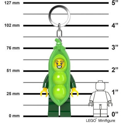 LEGO svítící klíčenka - Hrášek