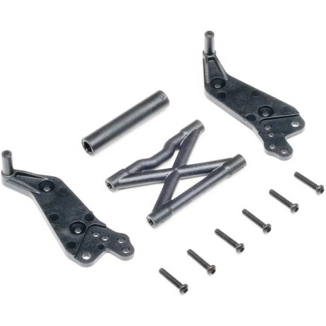 Losi sada wheelie černá: Mini LMT