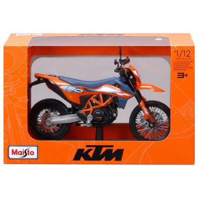Maisto KTM 690 SMC R 2023 1:12 se stojánkem