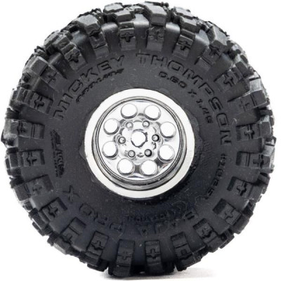 Pro-Line kolo 1:30 s pneu Baja Pro X, disk chromový (4): Axial SCX30