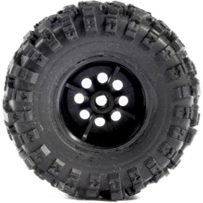 Pro-Line kolo 1:30 s pneu Baja Pro X, disk chromový (4): Axial SCX30