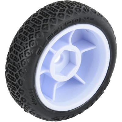 Pro-Line kolo 1:24, pneu Electron 2.0, disk bílý, H7 (4): Micro-B