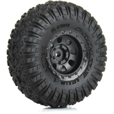 Pro-Line kolo 1:30, pneu Aztek, disk černý Clobber (4): Axial SCX30