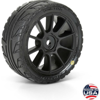 Pro-Line kolo 1:14 s pneu Vector, disk černý Mach 10 H12mm (4): Typhon Grom