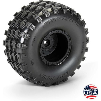 Pro-Line kolo 1:10 s pneu Dirt Hawg 2.0 2.6", disk černý Stock (2): Arrma Quake, Gorgon