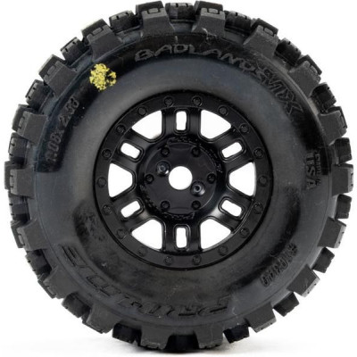 Pro-Line kolo 1:16, pneu Badlands MX, disk černý H12mm (4): Mojave Grom