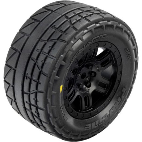 Pro-Line kolo 1:16 s pneu Menace, disk Split Six černý 12mm (2): Arrma Mini Kraton