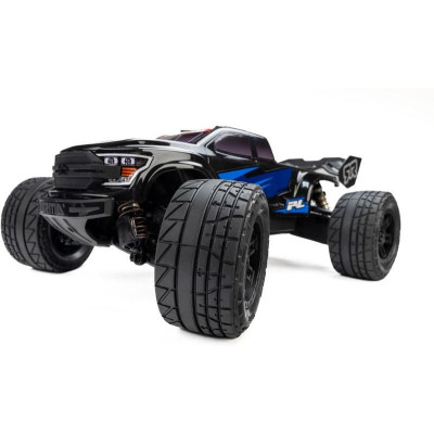 Pro-Line kolo 1:16 s pneu Menace, disk Split Six černý 12mm (2): Arrma Mini Kraton