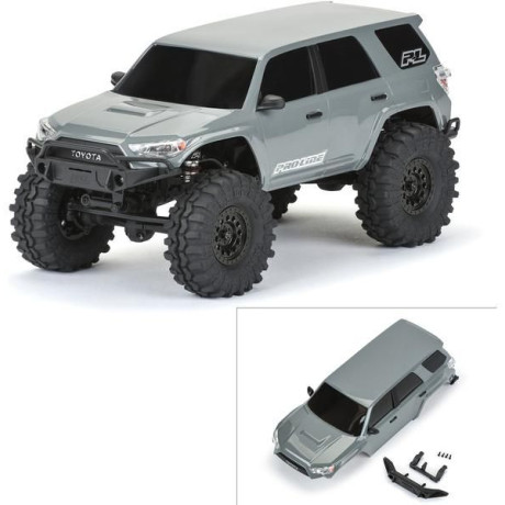 Pro-Line karosérie 1:24 2024 Toyota 4Runner rozvor 132mm, šedá, sestavená: Axial SCX24