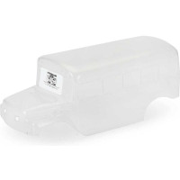 Pro-Line átlátszó karosszériás iskolabusz (1 db). 1:16 méretarányú Arrma Gorgon GROM távirányítós autómodellekhez, vagy Gorgon tartókkal ellátott Arrma Quake GROM-hoz tervezve. A karosszéria tartós polikarbonátból készült.