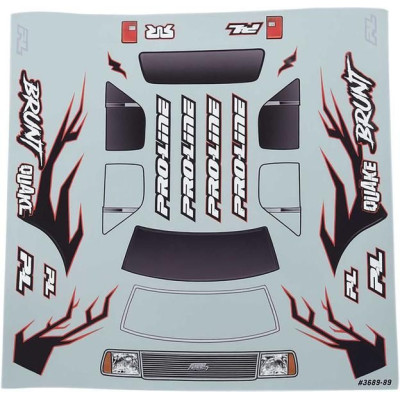 Pro-Line karosérie 1:16 Brunt modrá: Arrma Quake Grom