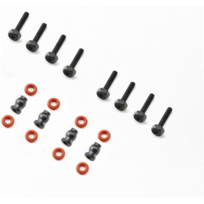 Pro-Line tlumič olejový, P/Z, kompletní(4): Arrma Granite, Mojave, Typhon Grom