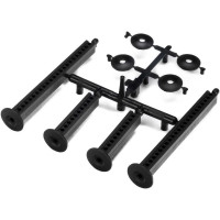 Karosszéria oszlopok univerzális tartóhoz (PRO644300) Arrma Gorgon / Quake 1:10 RC autómodellekhez.