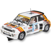 SCX Advance Renault 5 Turbo Tour de Corse 84 pályaautó 1:32 méretarányban, világítással az SCX Advance digitális pályákhoz. 2.0 verzió.