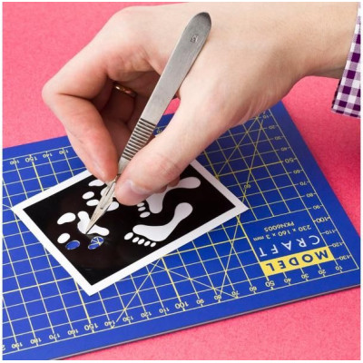 Modelcraft skalpel, rukojeť NO3, výměnné čepele NO11 (5ks)