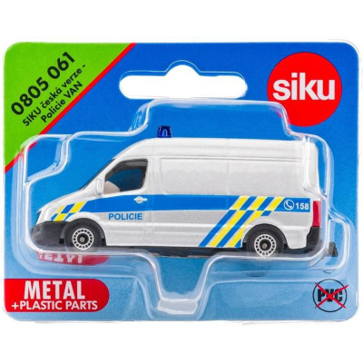 SIKU Blister - Policie VAN (česká verze) 1:50
