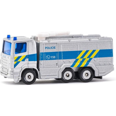 SIKU Blister - Policie nákladní auto s vodním dělem (česká verze) 1:50