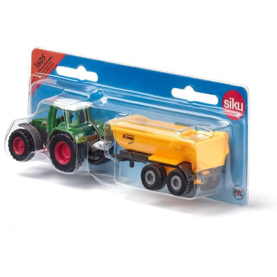SIKU Blister - traktor Fendt s přívěsem Krampe