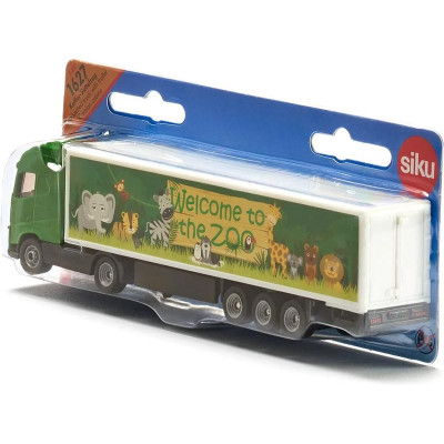 SIKU Blister - Tahač se skříňovým návěsem návěsem