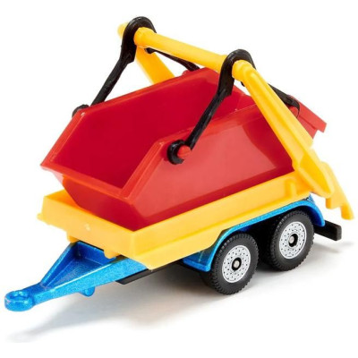 SIKU Blister - nákladní auto s korbou a vlekem