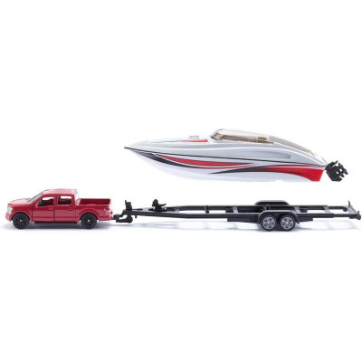 SIKU Super - Ford F150 se člunem 1:55