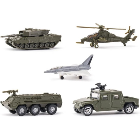 SIKU Military - Vojenská vozidla (5ks)