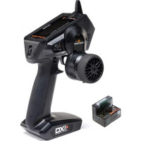 Spektrum DX Pro+ kormánykerékre szerelhető 12 csatornás adóegység kiváló, testreszabható ergonómiával, kettős DSMR+ és SLT protokollal, valamint Spektrum Smart támogatással. 250 modell memóriája, nagyméretű LCD kijelző, intuitív vezérlés, széleskörű beállítási lehetőségek. Rezgő értesítések. Tartalmaz egy 3 csatornás SR2100 vevőegységet.