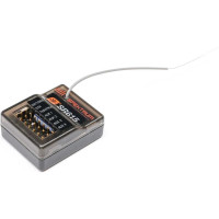 A 6 csatornás Spektrum SR615 DSMR 2,4 GHz-es vevő mikro kialakításban, 5,5 ms képkockasebességgel, gyorsabb kapcsolatot biztosít alacsony késleltetéssel. Választható SmartSafe™ vagy "Gas" Failsafe. Vízálló kialakítás. Intelligens telemetriai átviteli támogatás.