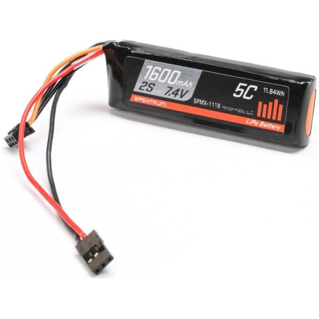Spektrum LiPo 7.4V 1600mAh Rx 5C