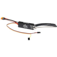 Vízhűtéses Spektrum Firma 50A Marine AC szabályozó. Vízálló. Beállítási lehetőségek. Többpontos védelem. 3-4S LiPo tápegység opció. IC3 csatlakozó. Alkatrész RC hajómodellekhez (Proboat Sonicwake 24").